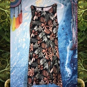 Forever 21 tropical print dress